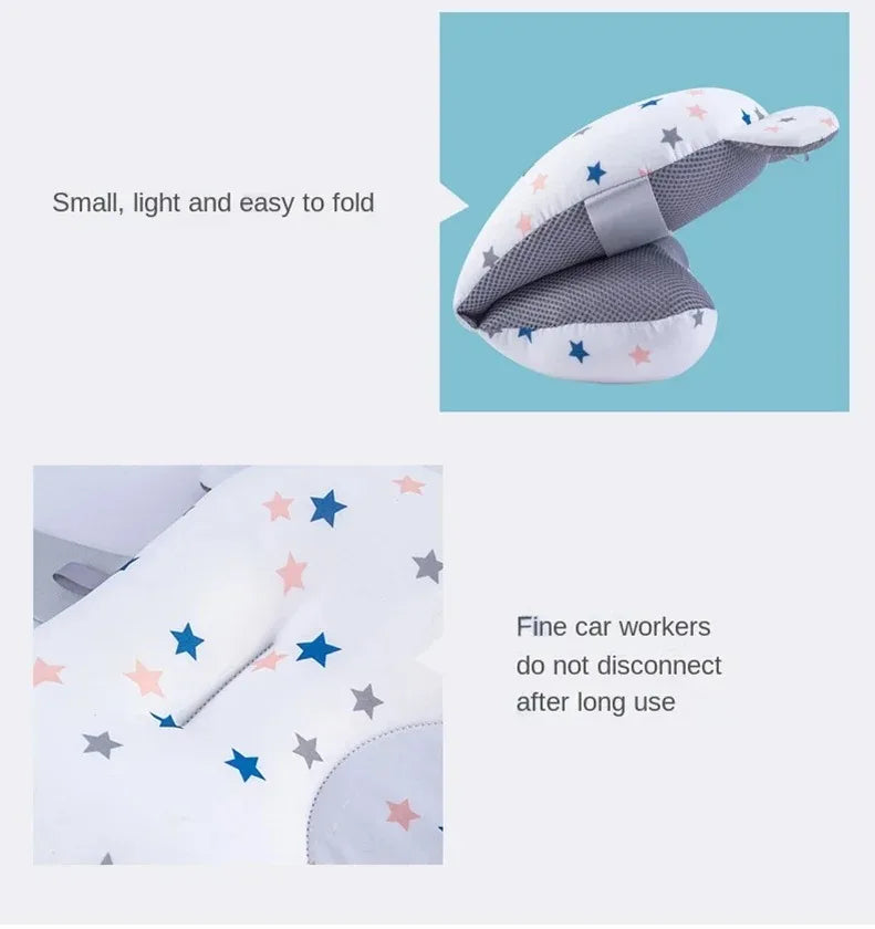 Coussin de Bain Bébé Étoiles - Support Antidérapant Nouveau-né