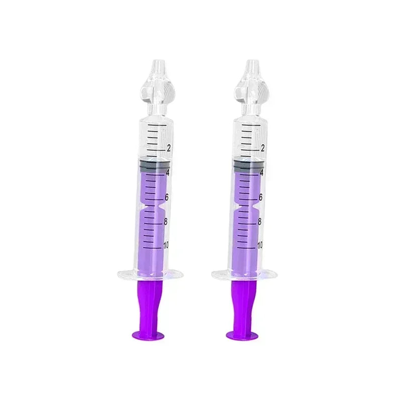 Mouche-Bébé Nasal en Silicone — Seringue Lavage Nez Réutilisable
