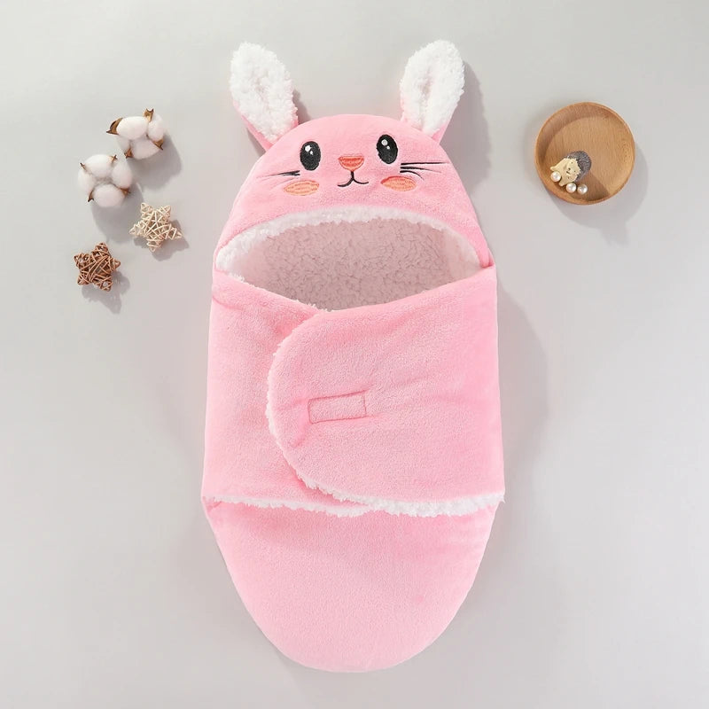 Gigoteuse Bébé Animaux - Sac de Couchage Doux 0-9 Mois Panda Lapin