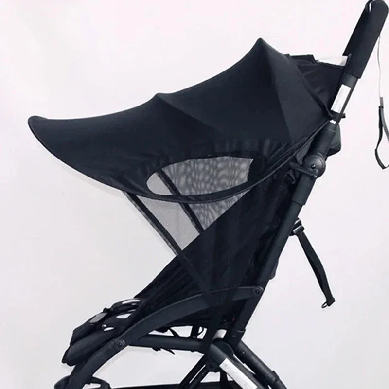 Pare-soleil universel poussette — Protection UV & vent, visière réglable