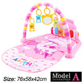 Tapis d'Éveil Musical Bébé - Arche d'Activité Piano 0-36 Mois