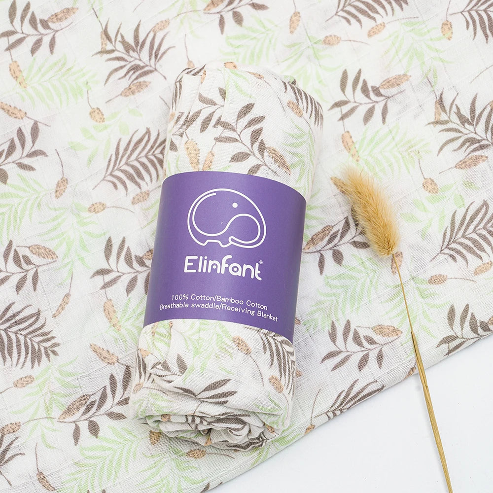 Lange Emmaillotage Bébé Coton Bambou - Couverture Douce Arc-en-Ciel
