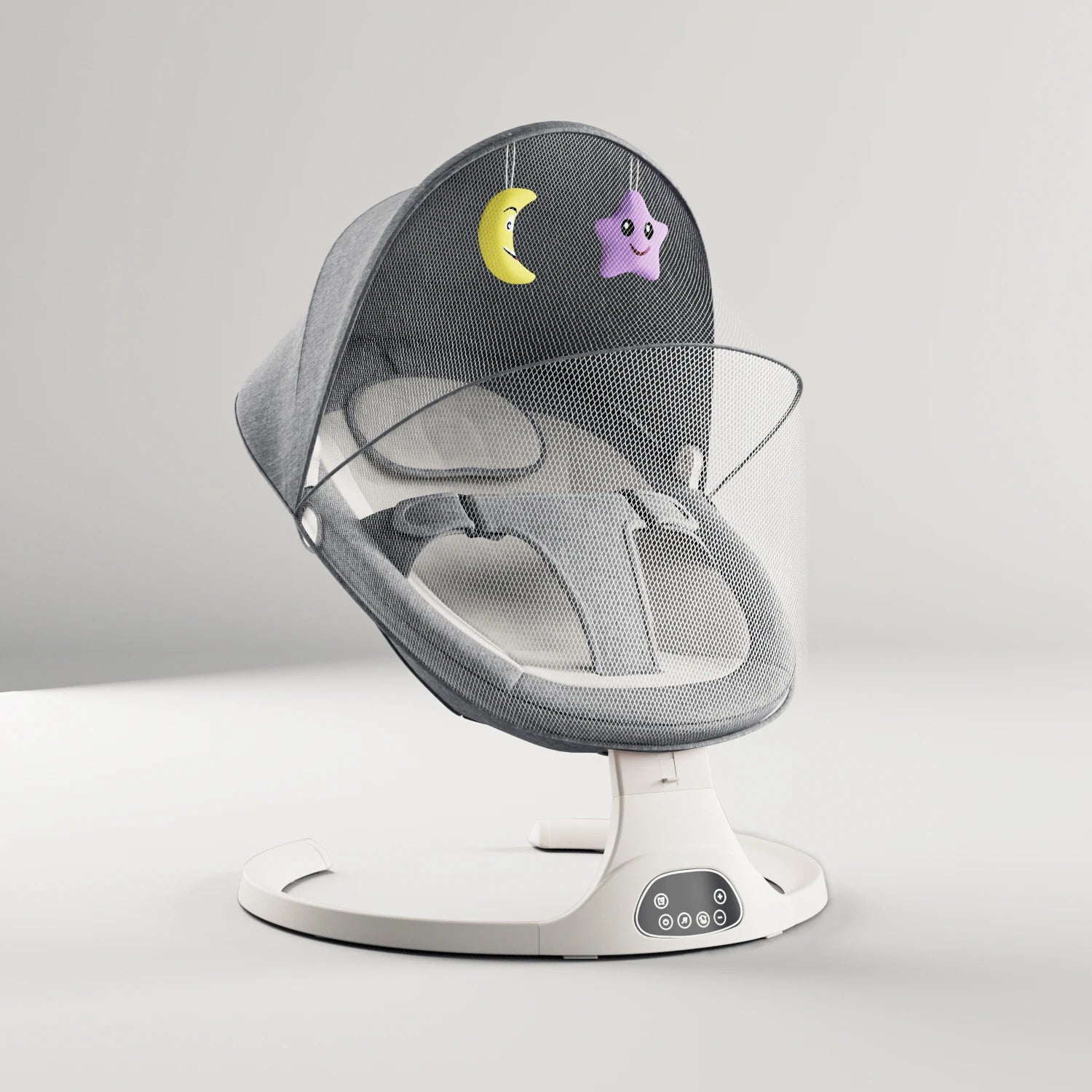Berceau Électrique Bébé Bluetooth - Moustiquaire Musique Multifonction Nouveau-né