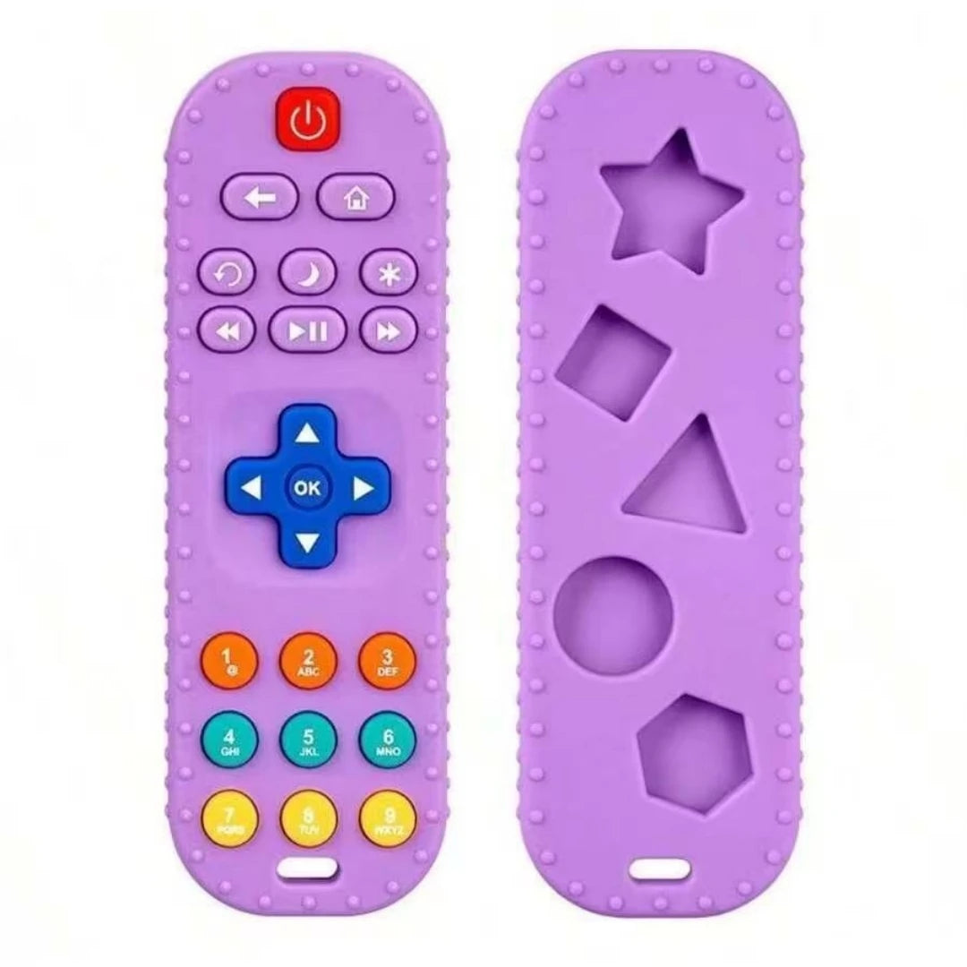 Jouet de Dentition Télécommande TV – Anneau à Mâchouiller Ludique pour Bébé