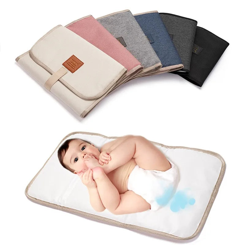 Matelas à Langer Pliable Bébé — Étanche, Portable, Nouveau-Né