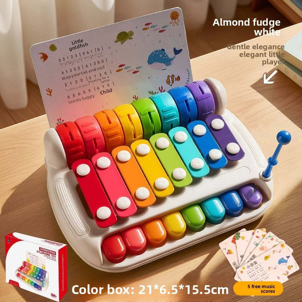 Xylophone Piano Bébé 2 en 1 - Instrument Musical Éducatif