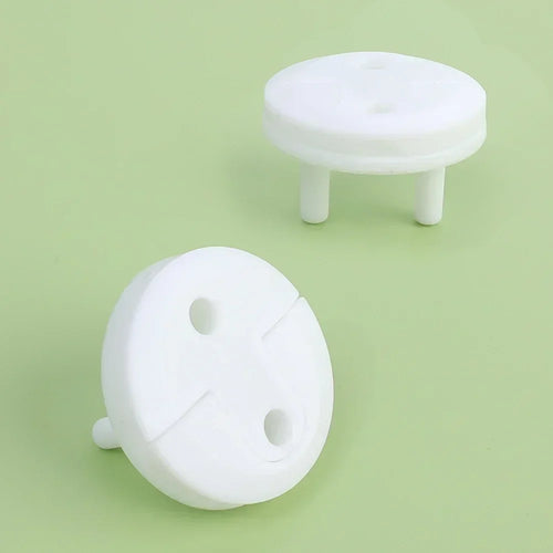 Cache-prises sécurité bébé lot 10 pièces — Protection anti-choc électrique, rotation facile