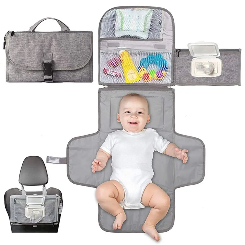 Matelas à Langer Portable — Pochettes de Rangement, Voyage