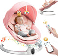 Balancelle Électrique Bébé - Télécommande Bluetooth 5 Vitesses 10 Mélodies