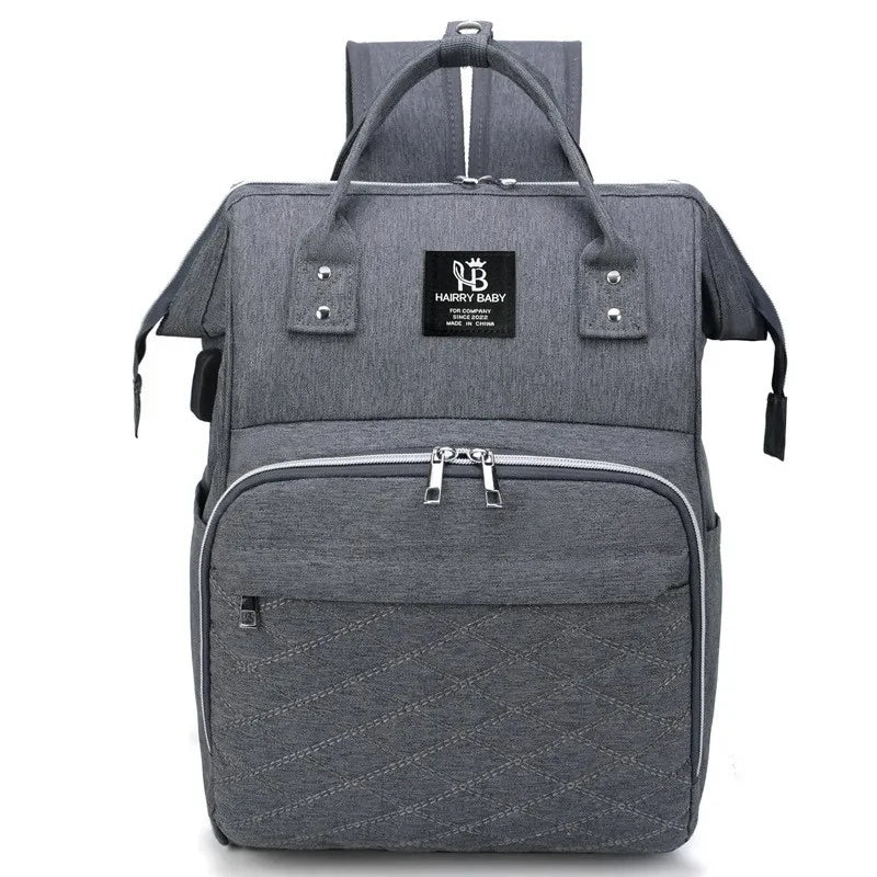 Sac à Langer Multifonction — Sac à Dos, Tapis à Langer Inclus