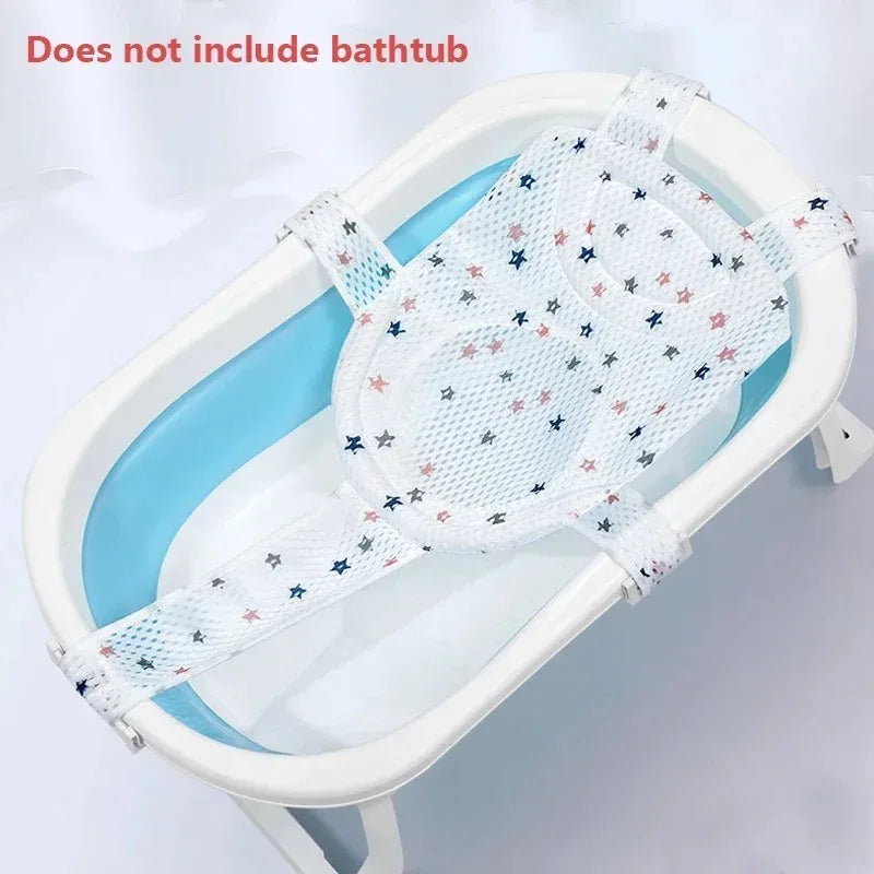 Réducteur de Bain Bébé Antidérapant - Filet Respirant Étoiles