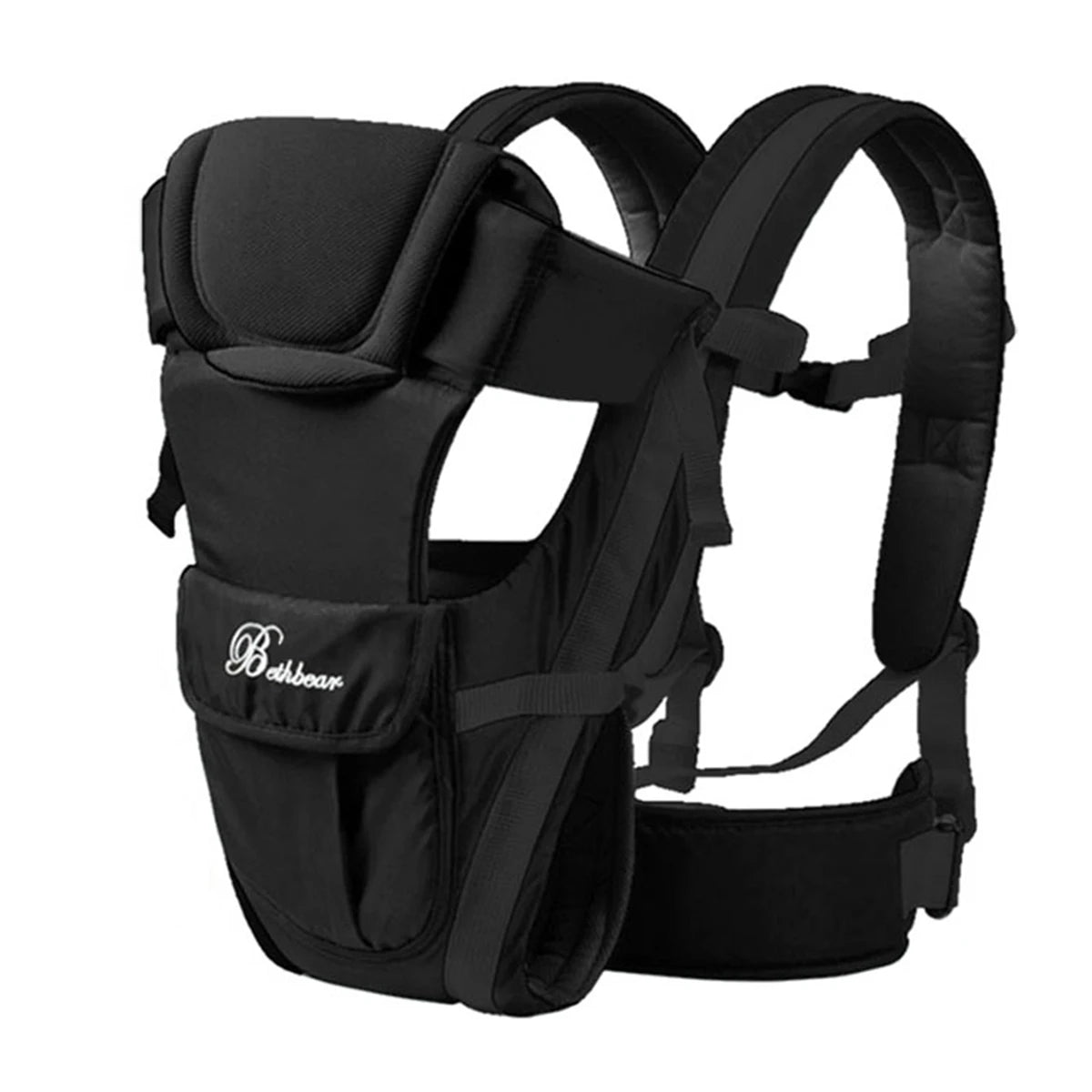 Porte-Bébé Sling 4-en-1 — Ergonomique, Naissance à Enfant