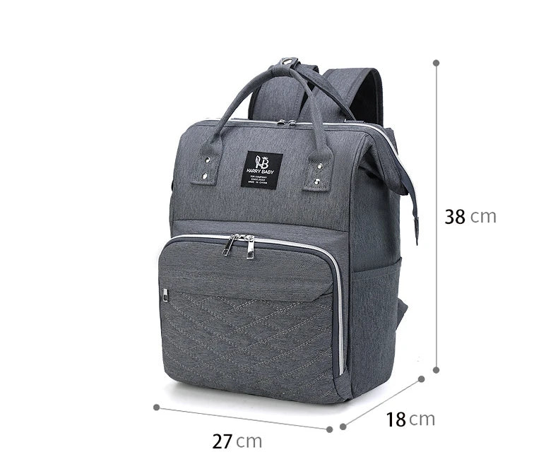 Sac à Langer Multifonction — Sac à Dos, Tapis à Langer Inclus
