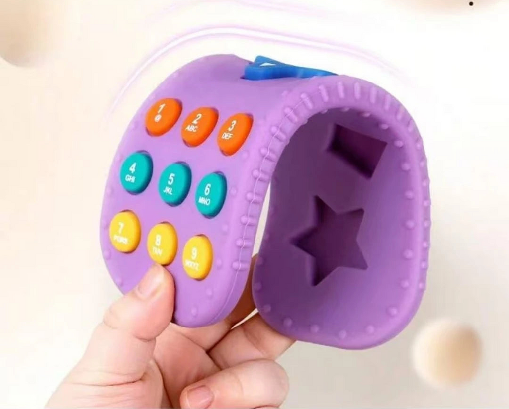 Jouet de Dentition Télécommande TV – Anneau à Mâchouiller Ludique pour Bébé