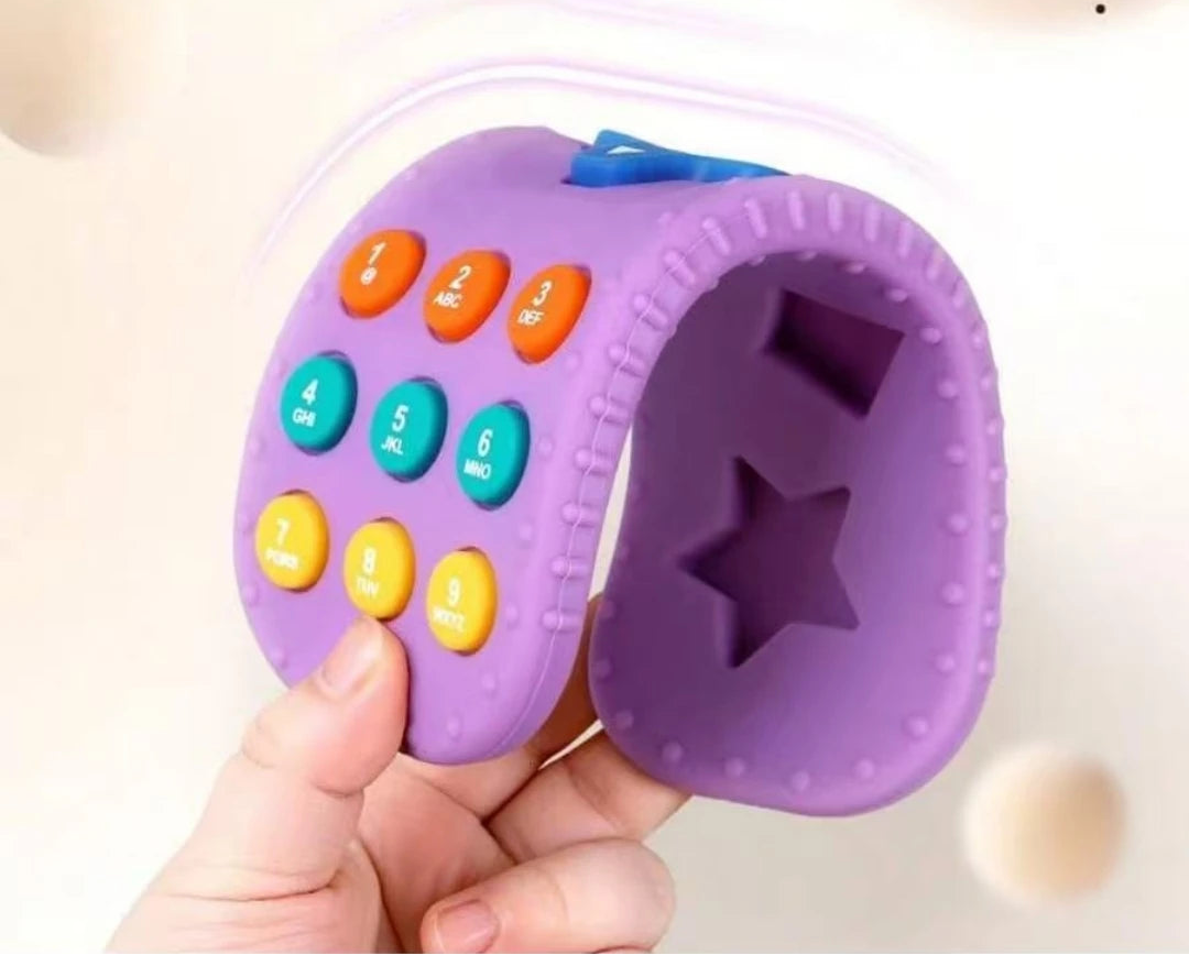 Jouet de Dentition Télécommande TV – Anneau à Mâchouiller Ludique pour Bébé