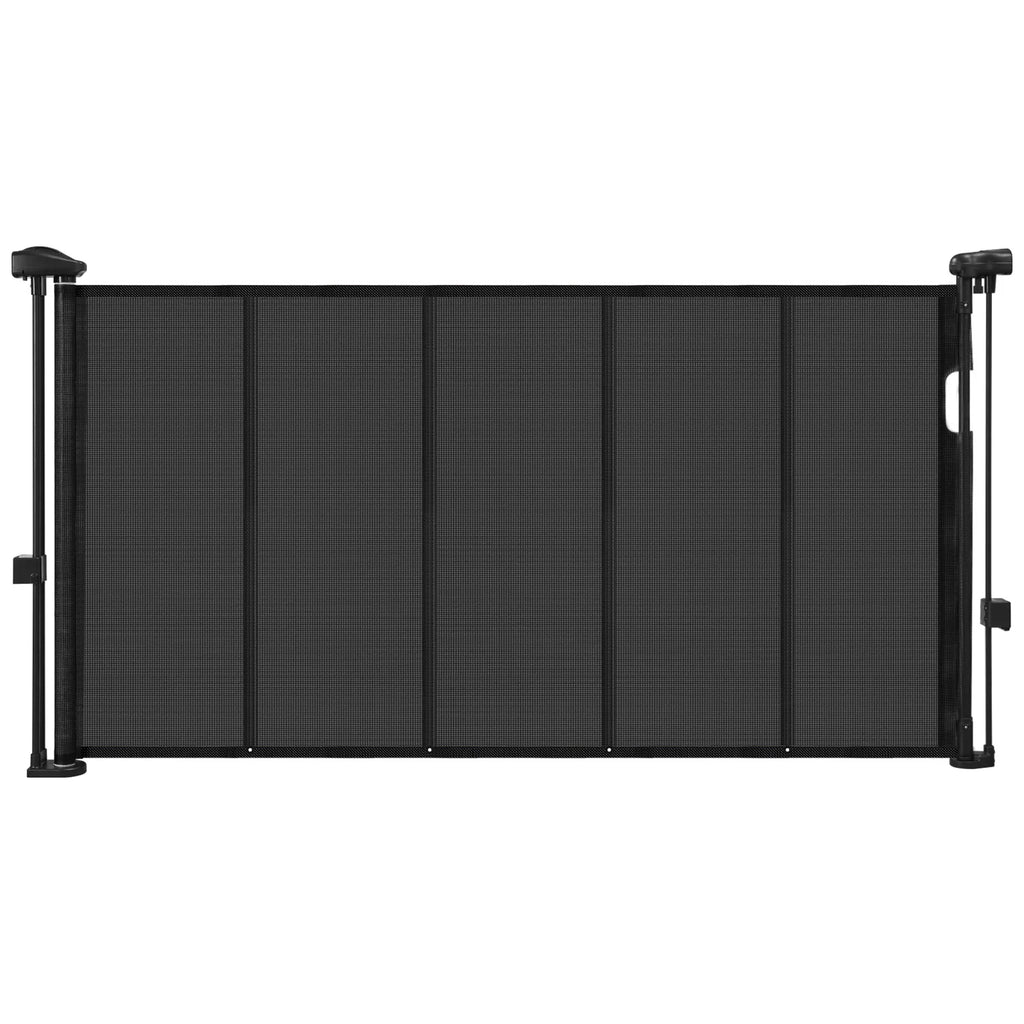 Barrière de sécurité rétractable SucceBuy — Extensible jusqu'à 280cm, enfants & animaux, facile à installer