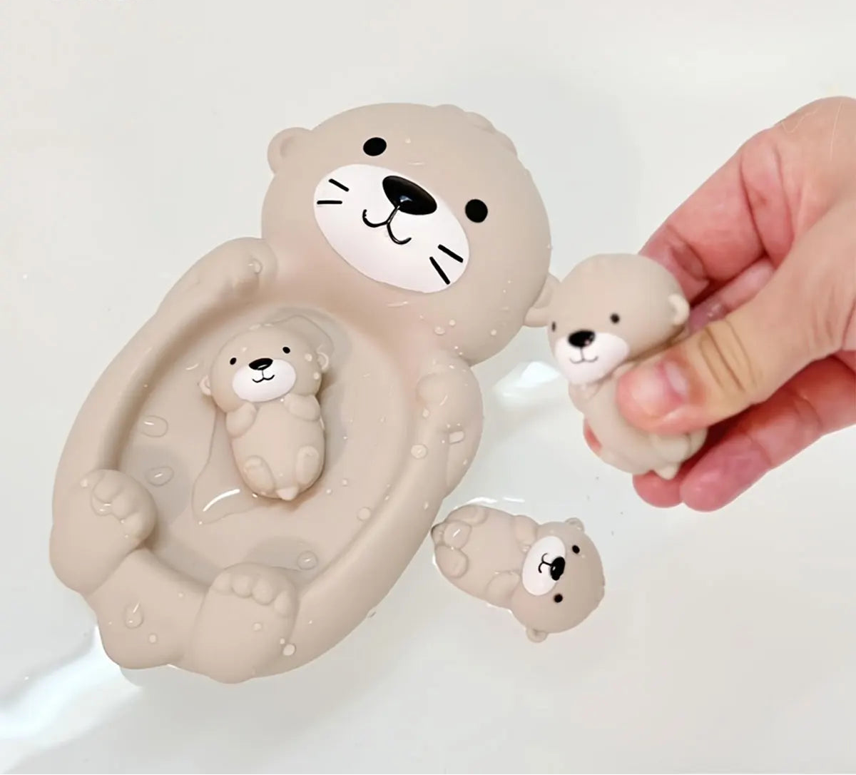 Jouets de Bain Flottants Animaux Rigolos – Loutre, Phoque & Bateaux pour Enfant