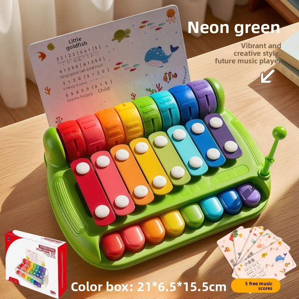 Xylophone Piano Bébé 2 en 1 - Instrument Musical Éducatif