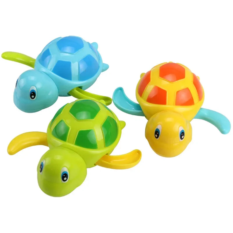 Tortue de Bain Bébé - Jouet Aquatique Remontoir Bain & Plag