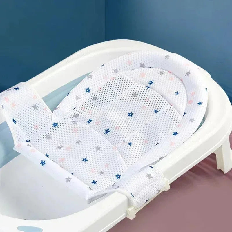 Réducteur de Bain Bébé Antidérapant - Filet Respirant Étoiles