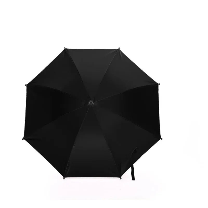 Parapluie universel poussette — Protection UV & pluie, orientable 360°