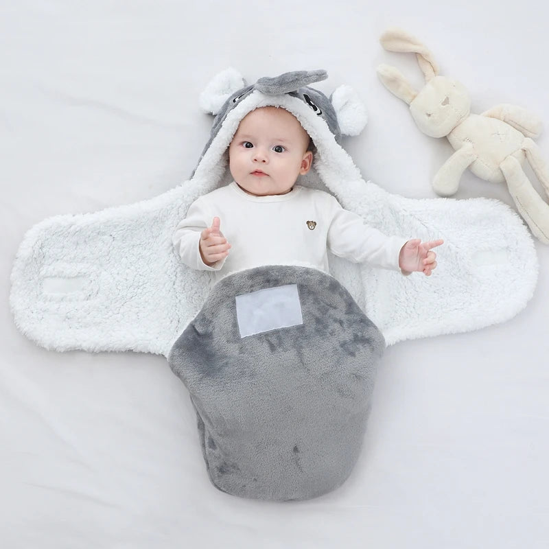 Gigoteuse Bébé Animaux - Sac de Couchage Doux 0-9 Mois Panda Lapin