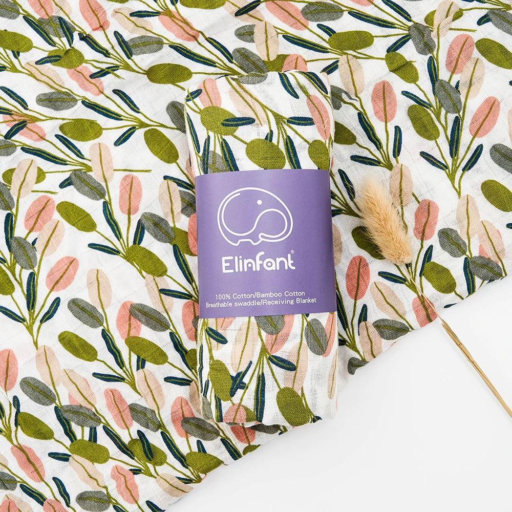 Lange Emmaillotage Bébé Coton Bambou - Couverture Douce Arc-en-Ciel
