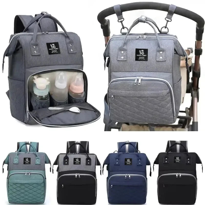 Sac à Langer Multifonction — Sac à Dos, Tapis à Langer Inclus