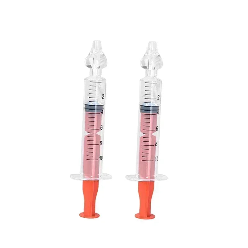 Mouche-Bébé Nasal en Silicone — Seringue Lavage Nez Réutilisable