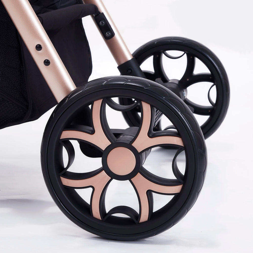 Poussette Trio 3 en 1 Magic ZC – Nacelle, Cosy Auto & Châssis Réversible