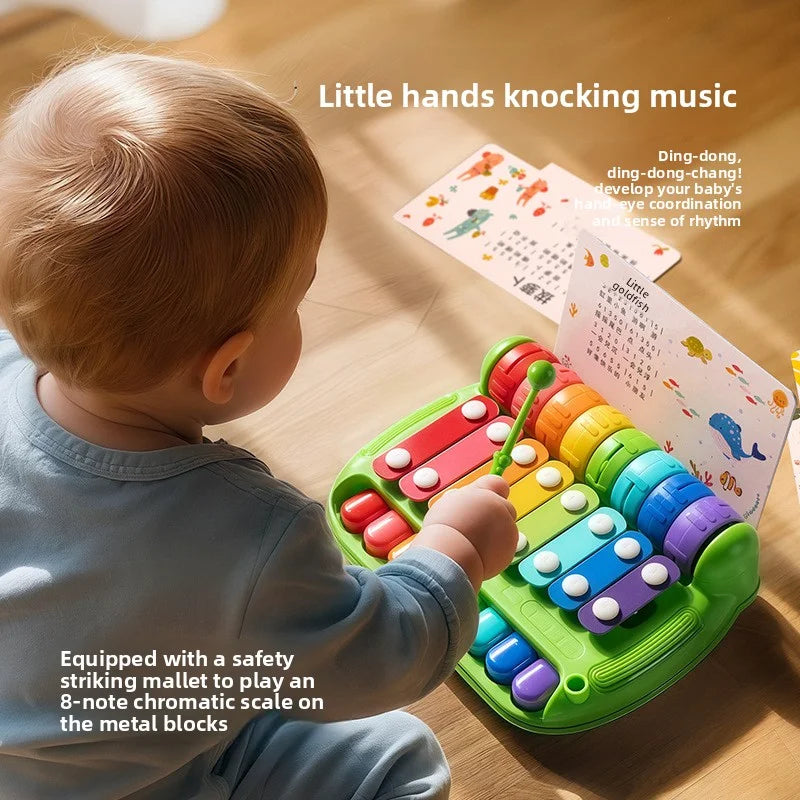 Xylophone Piano Bébé 2 en 1 - Instrument Musical Éducatif
