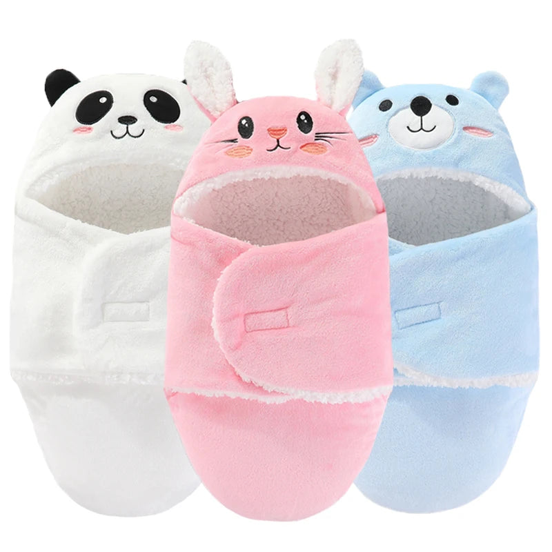 Gigoteuse Bébé Animaux - Sac de Couchage Doux 0-9 Mois Panda Lapin