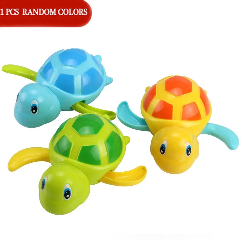 Tortue de Bain Bébé - Jouet Aquatique Remontoir Bain & Plag