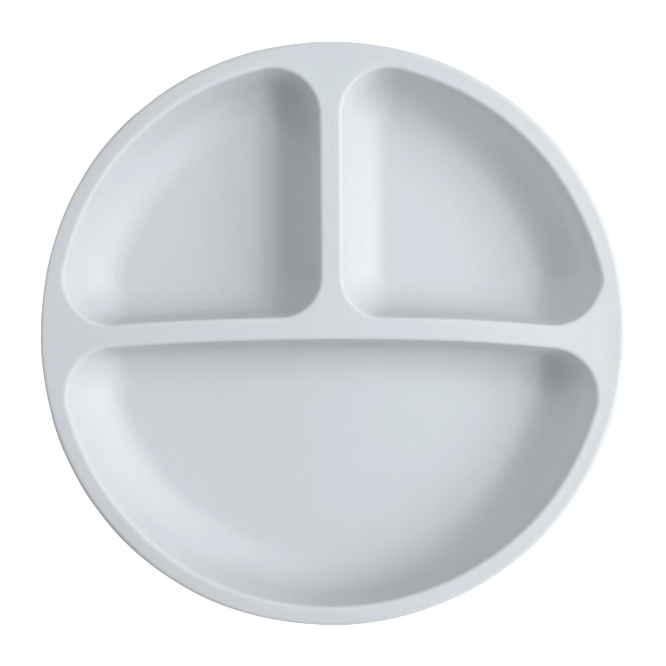 Assiette Ventouse Silicone Bébé - Compartiments Sans BPA Repas Enfant