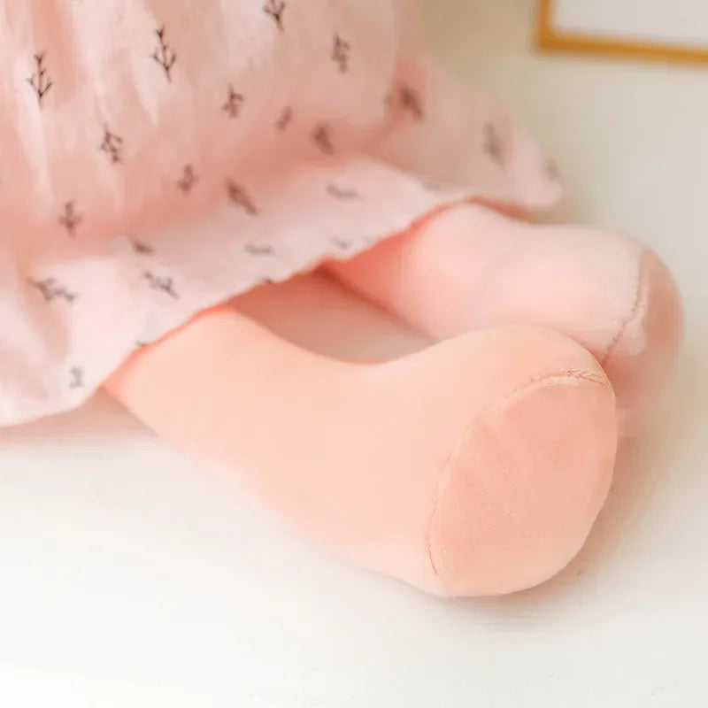 Peluche lapin doudou bébé — Jouet doux sommeil & confort, cadeau naissance