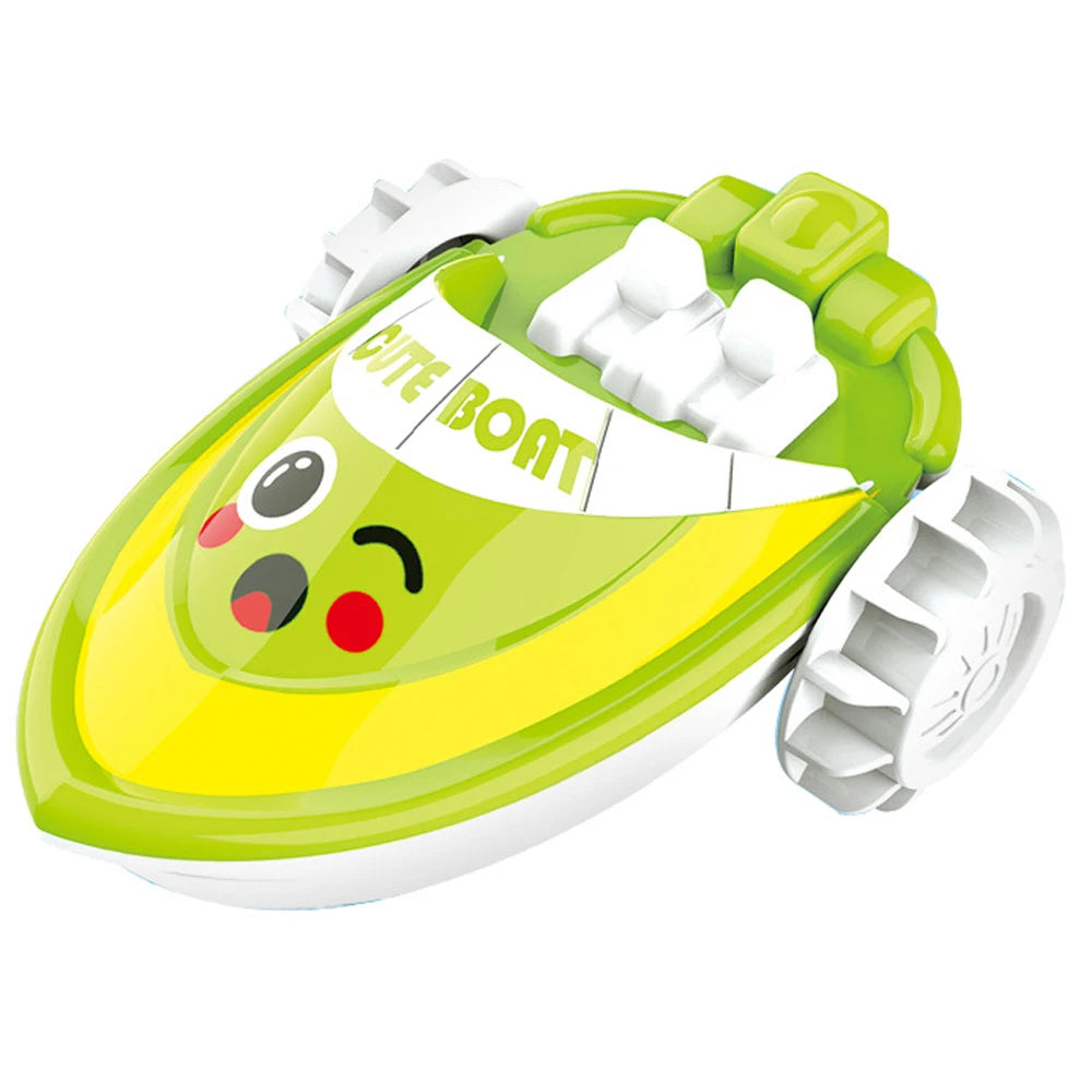 Voiture Canard de Bain Bébé - Jouet Aquatique Remontoir