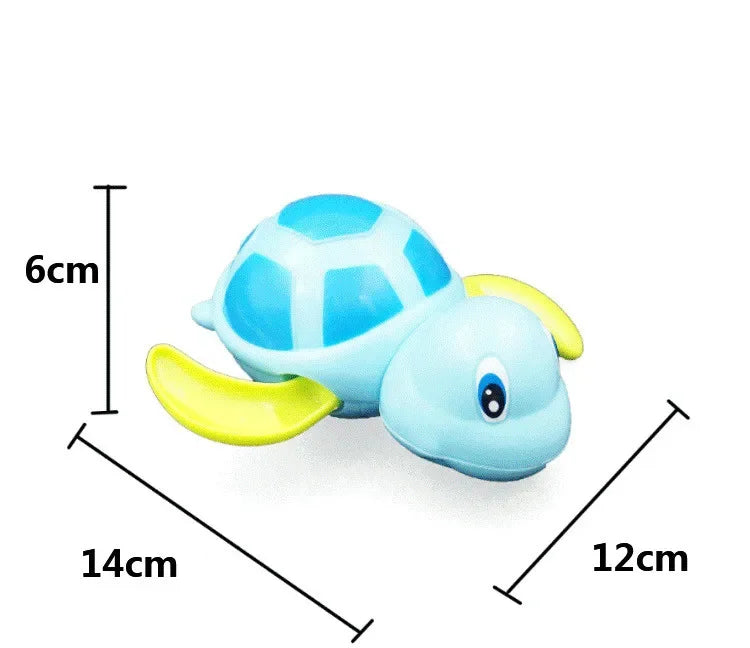 Tortue de Bain Bébé - Jouet Aquatique Remontoir Bain & Plag
