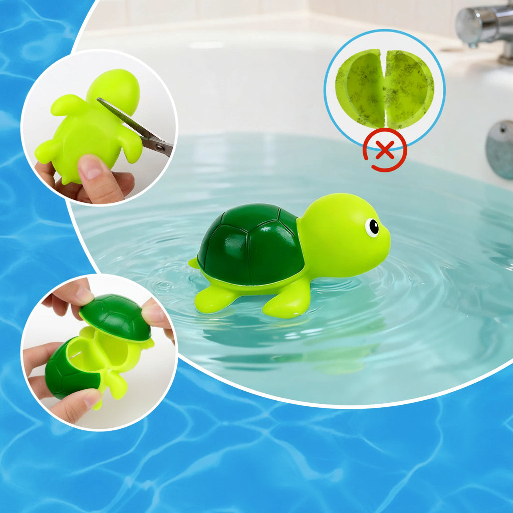 Set de 8 Jouets de Bain Animaux Marins à Remontoir – Anti-Moisissure