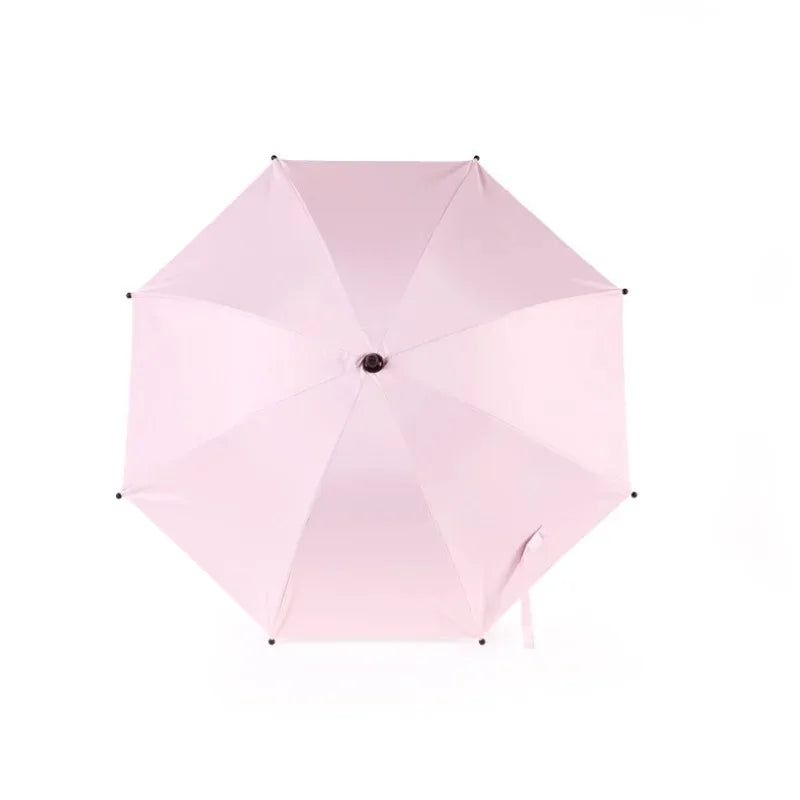 Parapluie universel poussette — Protection UV & pluie, orientable 360°