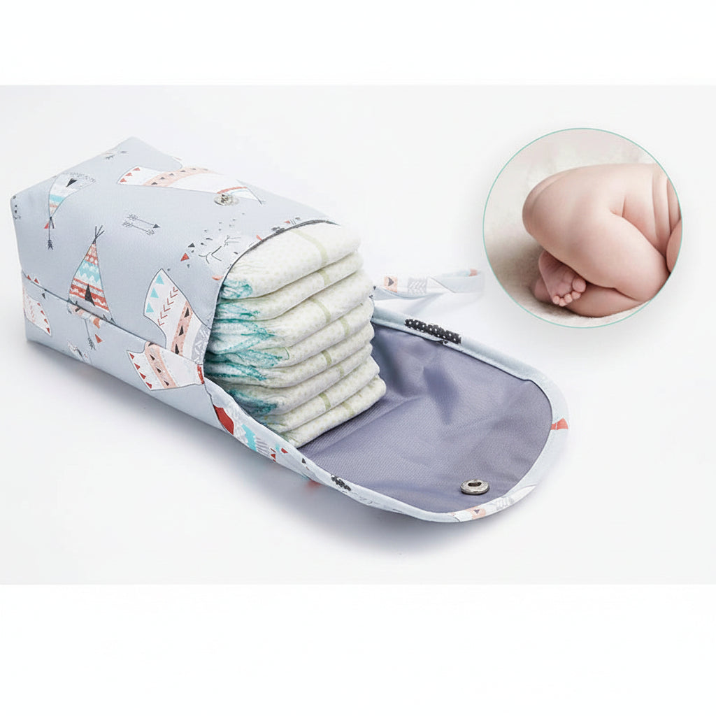 Pochettes de Rangement Sac à Langer — Étanches, Réutilisables