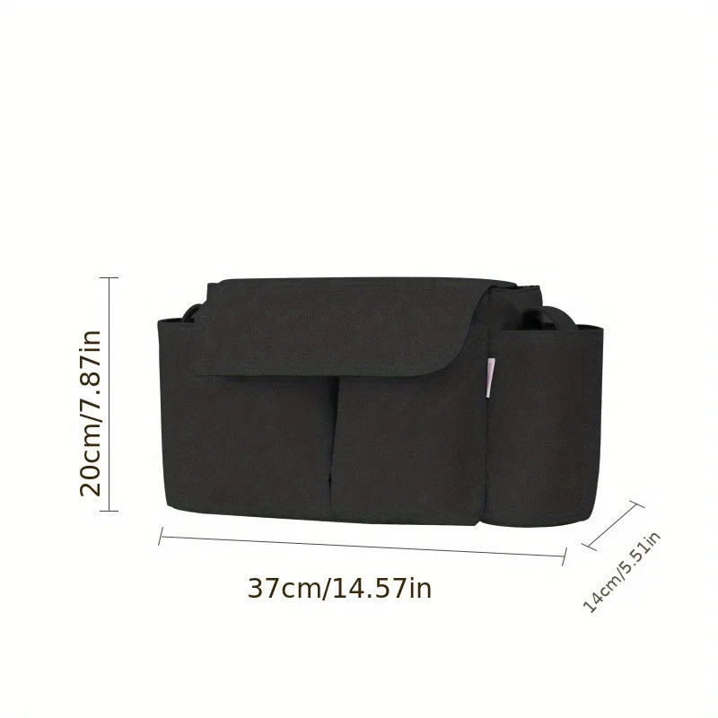 Sac Organisateur Poussette Grande Capacité - Sac à Langer Convertible