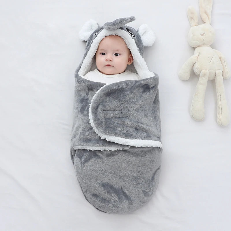 Gigoteuse Bébé Animaux - Sac de Couchage Doux 0-9 Mois Panda Lapin