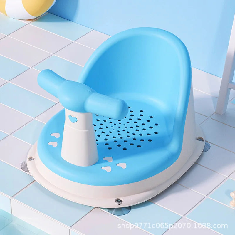 Siège de Bain Bébé Antidérapant - Coussin Confortable pour Tout-Petits