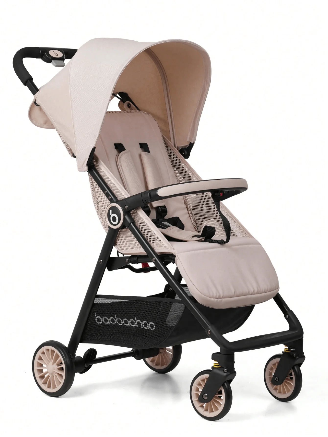 Poussette Parapluie Légère 4,7kg - Pliage Une Main CE Certifiée Respirante